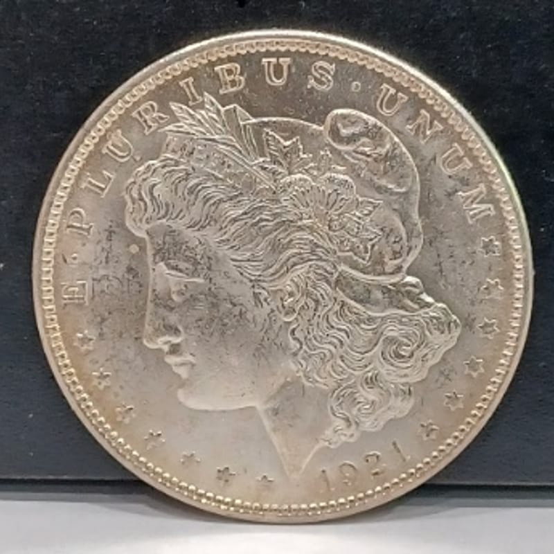 1921-P Morgan Dollar 90% Silver Coin (#2)