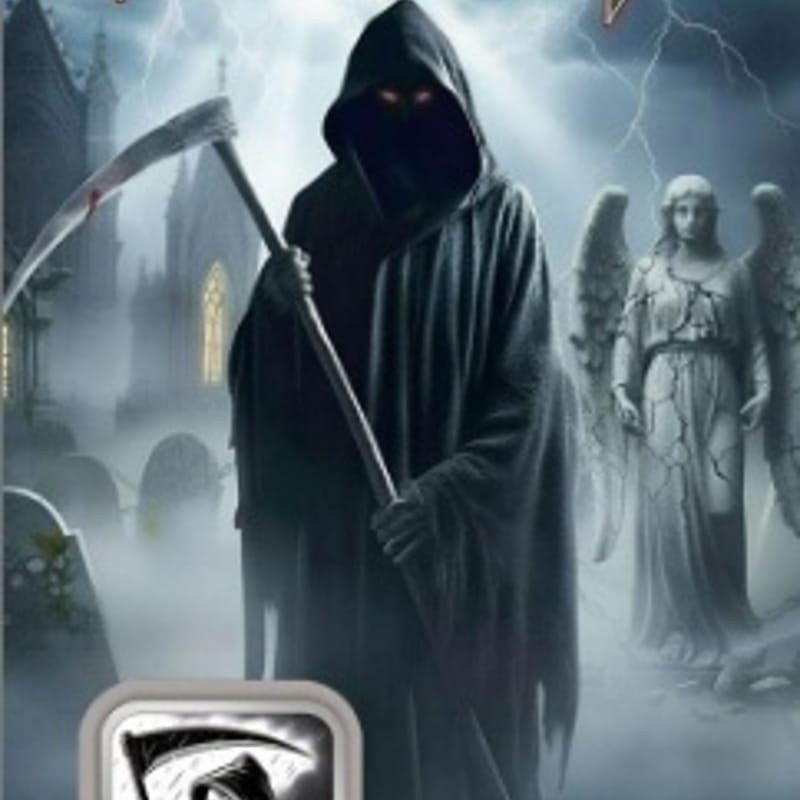 "Gram" Reaper 1g Silver Bar .999 Colorized Carded