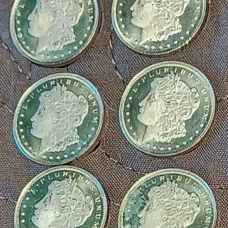 1/10oz Silver Round Morgan Design Highland Mint BU