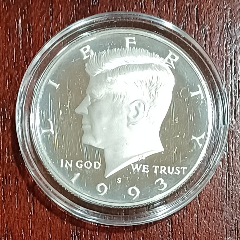 1993-S Kennedy Half Impaired PROOF 90% Silver