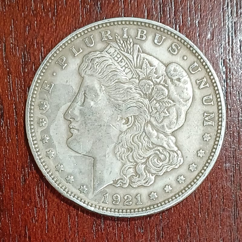 1921-P Morgan Dollar 90% Silver Coin (#7)
