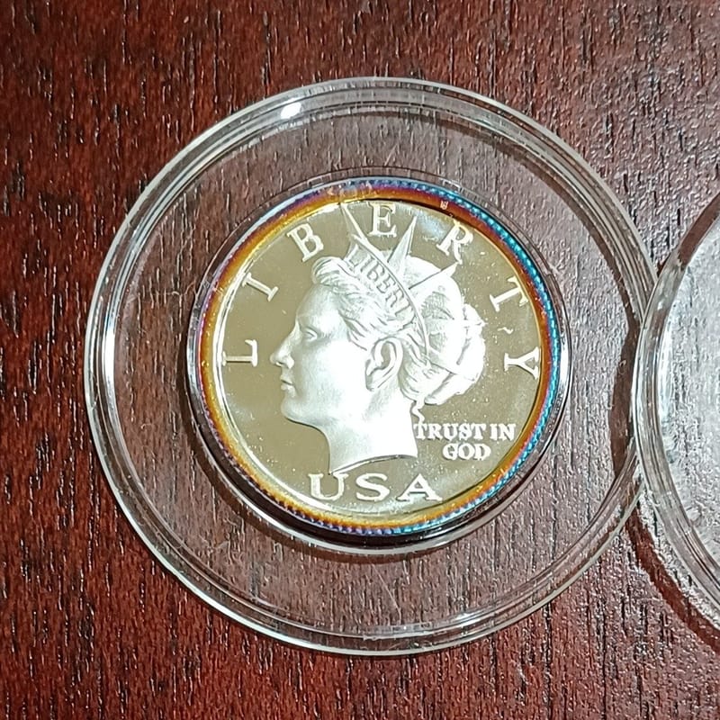 2006 RARE $5 Norfed Liberty Dollar 1/4 oz Silver