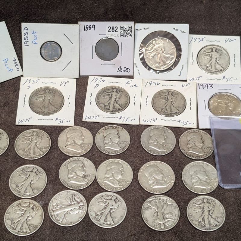 $12.75 90% constitutional including Franklin proof