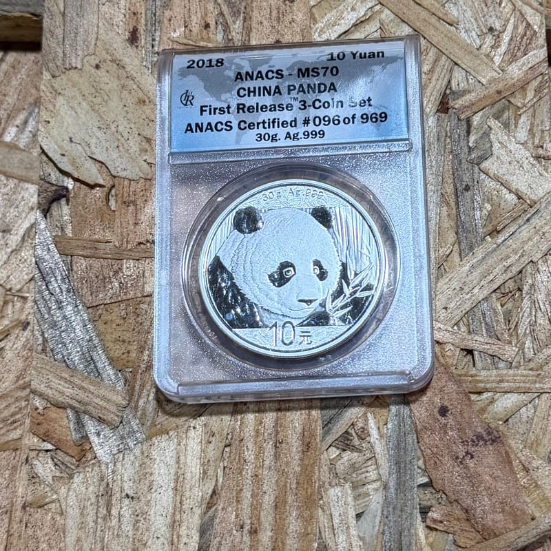 2018 China Panda 10 Yaun