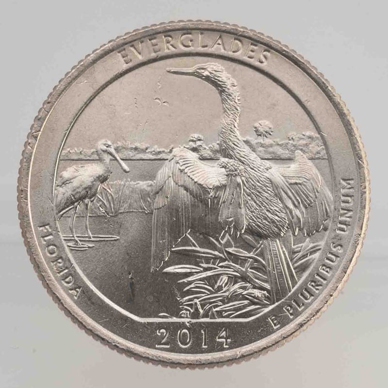 2014 ATB Commemorative Everglades Quarter
