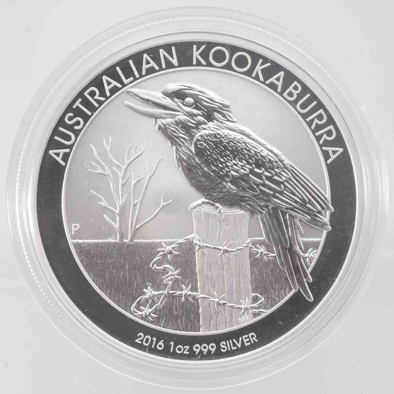 2016 Perth Mint Kookaburra 1oz Silver Coin
