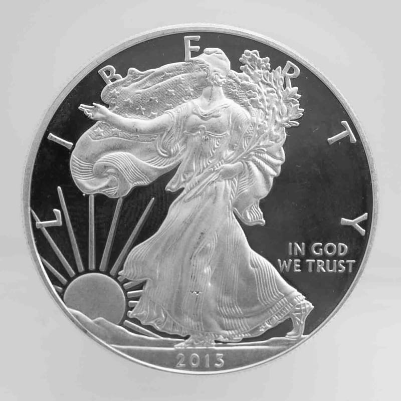 2013 Proof American Silver Eagle 1oz Coin