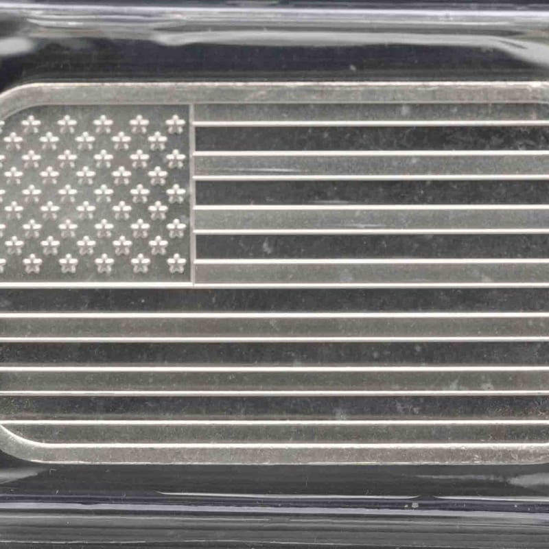 Silvertowne American Flag 1oz Silver Bar