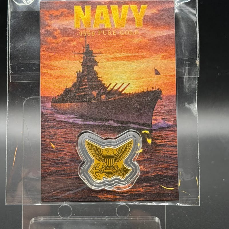 GOLD Navy Gold 1/1000 oz in Assay
