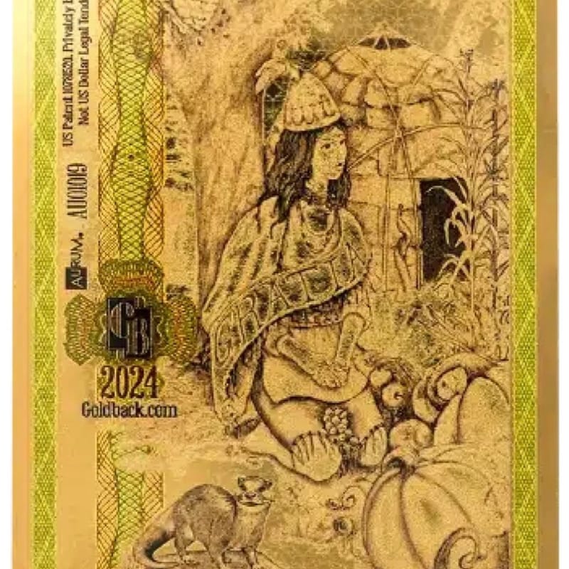 New Hampshire  1 Goldback Bill