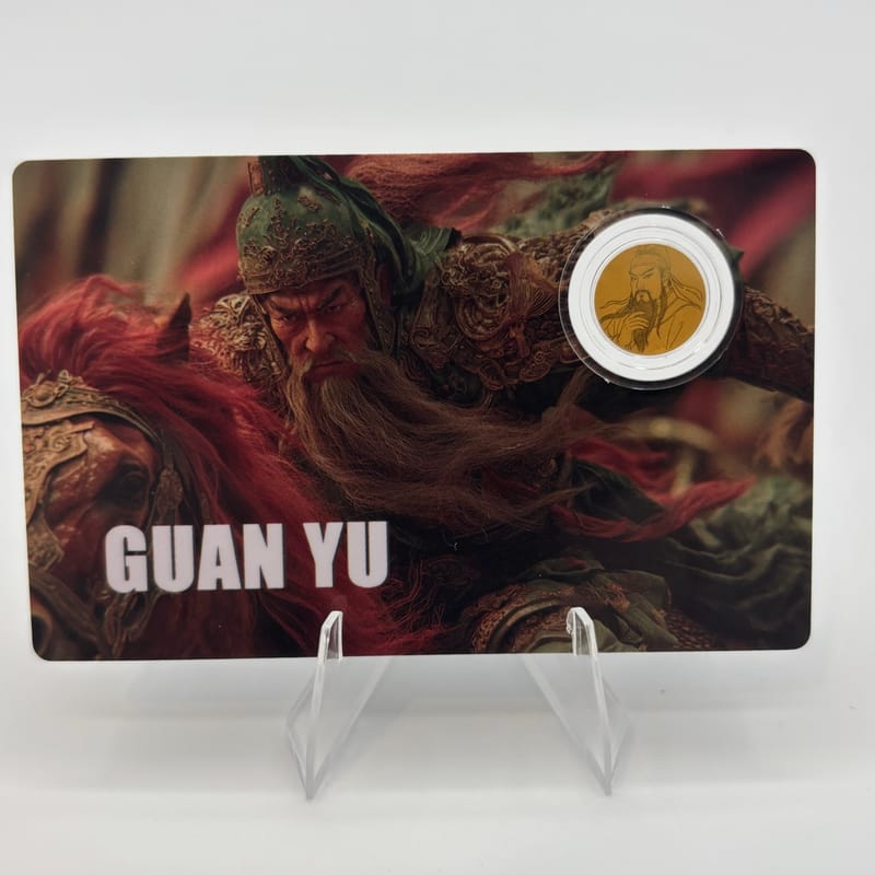Guan Yu 1/1000oz .9999 Gold in Assay
