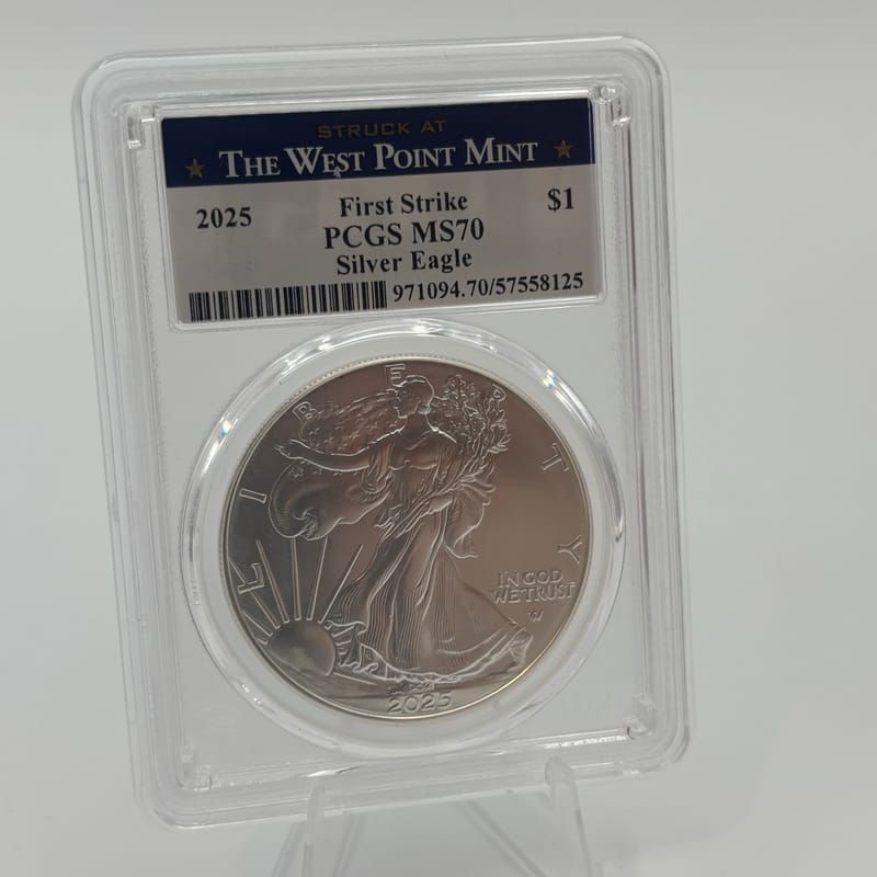 2025-W American Silver Eagle PCGS MS70 FS